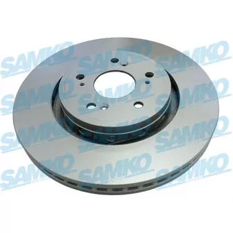 Jeu de 2 disques de frein avant SAMKO OEM 45251T1GG01