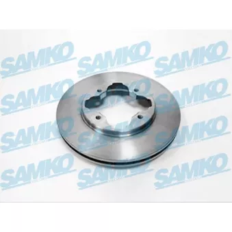 Jeu de 2 disques de frein avant SAMKO OEM 45251SM4020
