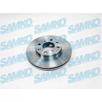 Jeu de 2 disques de frein avant SAMKO OEM 45251SELT10
