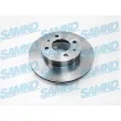 Jeu de 2 disques de frein avant SAMKO [H2002V]