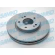 SAMKO H2003VR - Jeu de 2 disques de frein avant