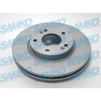 Jeu de 2 disques de frein avant SAMKO OEM S517121F000A