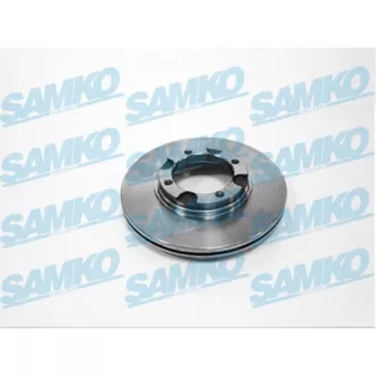SAMKO H2011V - Jeu de 2 disques de frein arrière