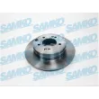 Jeu de 2 disques de frein arrière SAMKO [H2016P]