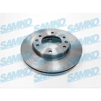 SAMKO H2022V - Jeu de 2 disques de frein avant