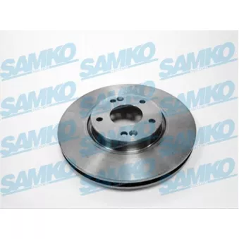 Jeu de 2 disques de frein avant SAMKO OEM 51712C9600