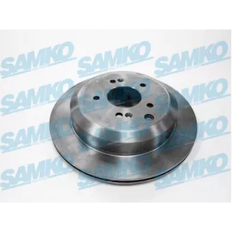 Jeu de 2 disques de frein arrière SAMKO OEM 584113J500