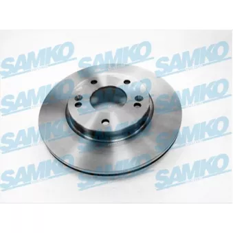 SAMKO H2039V - Jeu de 2 disques de frein arrière