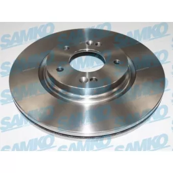SAMKO H2052V - Jeu de 2 disques de frein arrière
