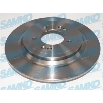 Jeu de 2 disques de frein arrière SAMKO OEM 58411D7700