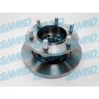 SAMKO I1019P - Jeu de 2 disques de frein arrière