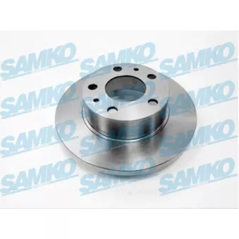 Jeu de 2 disques de frein arrière SAMKO I2151P pour IVECO DAILY 50 C 15 - 146cv