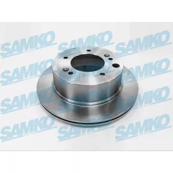 Jeu de 2 disques de frein arrière SAMKO OEM 584113E300