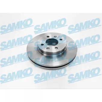 Jeu de 2 disques de frein avant SAMKO OEM 517121G000