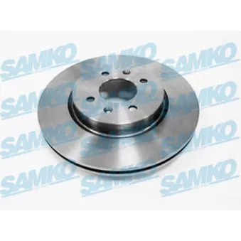Jeu de 2 disques de frein avant SAMKO OEM 517121W050
