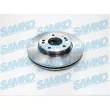 SAMKO K2027V - Jeu de 2 disques de frein avant