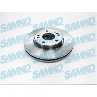 Jeu de 2 disques de frein avant SAMKO OEM 517121D100