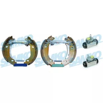 SAMKO KEG205 - Jeu de mâchoires de frein