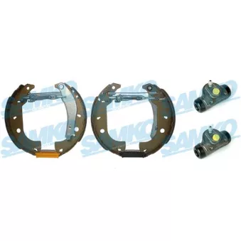 SAMKO KEG309 - Jeu de mâchoires de frein