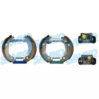 SAMKO KEG499 - Jeu de mâchoires de frein