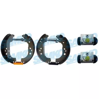 Jeu de mâchoires de frein SAMKO OEM 2T142200AA