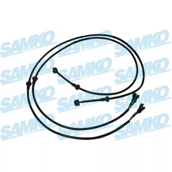 SAMKO KS0116 - Contact d'avertissement, usure des plaquettes de frein