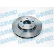 Jeu de 2 disques de frein avant SAMKO [M1024V]