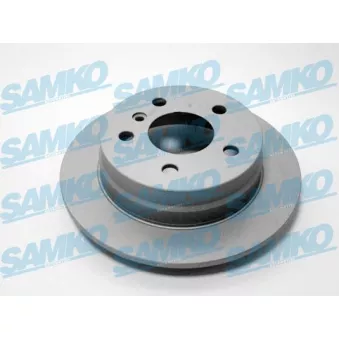Jeu de 2 disques de frein arrière SAMKO M2003PR pour MERCEDES-BENZ CLASSE A A 200 - 136cv