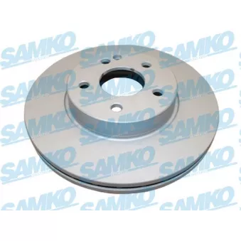Jeu de 2 disques de frein avant SAMKO OEM 6394210212