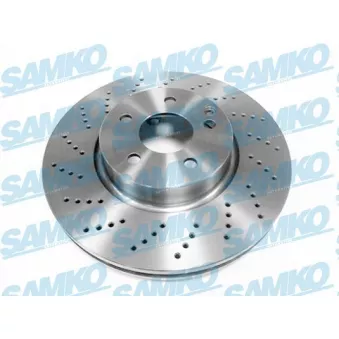 Jeu de 2 disques de frein avant SAMKO OEM 0004213012
