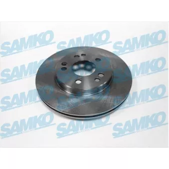 Jeu de 2 disques de frein avant SAMKO OEM 1244212712