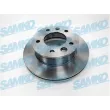 SAMKO M2561V - Jeu de 2 disques de frein avant