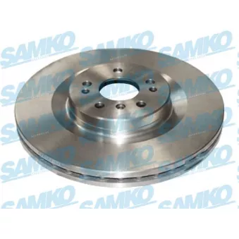 Jeu de 2 disques de frein avant SAMKO M4006V pour MERCEDES-BENZ CLASSE GL GL 350 CDI / BlueTec 4-matic - 258cv