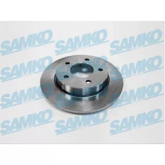 Jeu de 2 disques de frein arrière SAMKO OEM BP4Y26251D