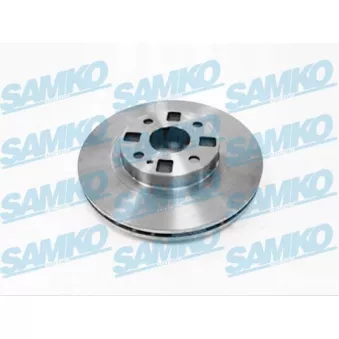SAMKO M5840V - Jeu de 2 disques de frein arrière