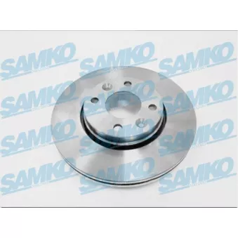 Jeu de 2 disques de frein avant SAMKO N2003V pour RENAULT MEGANE 1.4 - 82cv
