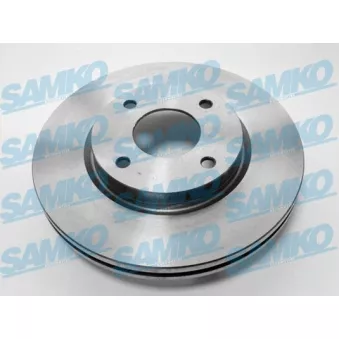 Jeu de 2 disques de frein avant SAMKO OEM 40206et02c