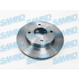 Jeu de 2 disques de frein avant SAMKO OEM 402063LG0A