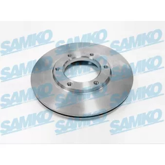 Jeu de 2 disques de frein avant SAMKO N2291V pour NISSAN PATROL 2.8 D 4x4 - 103cv