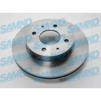 Jeu de 2 disques de frein avant SAMKO OEM D02060M602