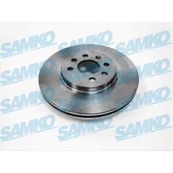 Jeu de 2 disques de frein avant SAMKO O1006V pour FIAT TALENTO 1.4 - 90cv