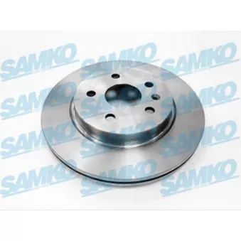 Jeu de 2 disques de frein arrière SAMKO O1031V pour OPEL INSIGNIA 2.0 CDTI - 120cv