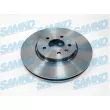 SAMKO O1044V - Jeu de 2 disques de frein arrière