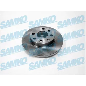 Jeu de 2 disques de frein avant SAMKO O1051P pour OPEL VECTRA 1.7 TD - 82cv