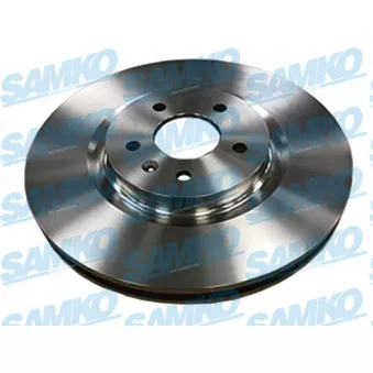 Jeu de 2 disques de frein avant SAMKO O1058V pour OPEL INSIGNIA 2.0 CDTi 4x4 - 210cv