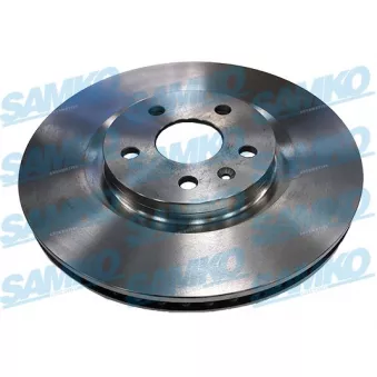 Jeu de 2 disques de frein avant SAMKO O1062V pour OPEL INSIGNIA 2.0 4x4 - 260cv