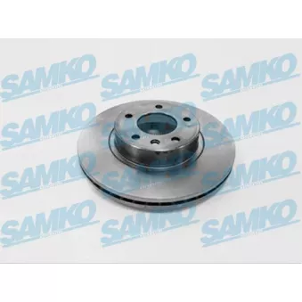 Jeu de 2 disques de frein avant SAMKO O1301V pour GMC S15 JIMMY 2.0 - 116cv