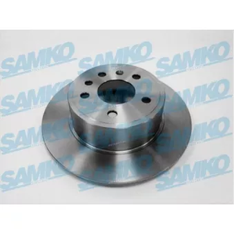Jeu de 2 disques de frein arrière SAMKO O1331P pour OPEL VECTRA 2.2 i 16V - 147cv