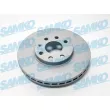 SAMKO O1401VR - Jeu de 2 disques de frein avant