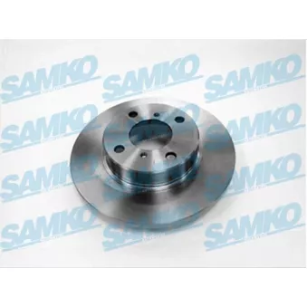 Jeu de 2 disques de frein avant SAMKO OEM 9193872